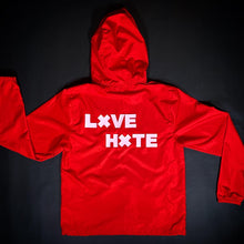 Load image into Gallery viewer, LXVE over Hxte windbreaker