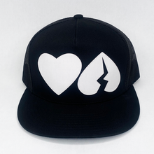 Load image into Gallery viewer, &quot;Heart Flip&quot; Trucker Hat
