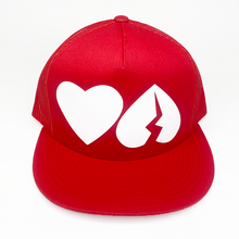 Load image into Gallery viewer, &quot;Heart Flip&quot; Trucker Hat
