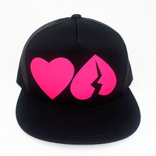 Load image into Gallery viewer, &quot;Heart Flip&quot; Trucker Hat
