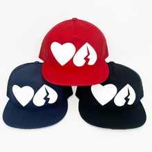 Load image into Gallery viewer, &quot;Heart Flip&quot; Trucker Hat
