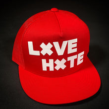 Load image into Gallery viewer, LXVE over HXTE Trucker Hat
